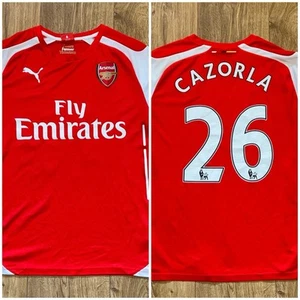 Arsenal #26 Santi Cazorla 2014/2015 Heim Fußball Trikot, Puma Herren Medium ✅ - Bild 1 von 12