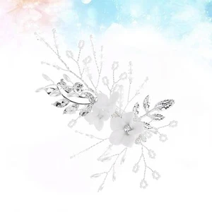  Wedding Hair Clips Accessories for Women Bridal Headdress Hairpin - Picture 1 of 11