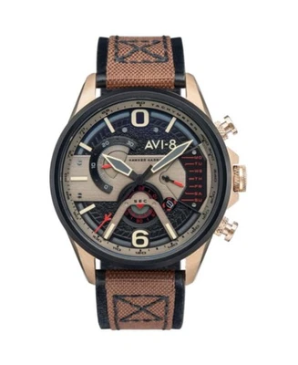 AVI-8 Men Analog Quartz Casual Watch Classic Dress Multicolor Dial Waterproof Ro - Image 1 of 4