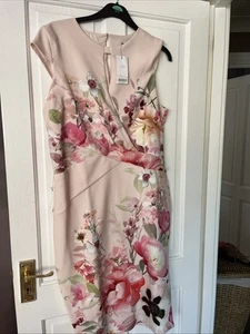 Lipsy Dress Size 18 One Shoulder Floral Idea For Wedding - Picture 1 of 3