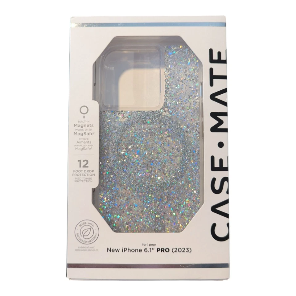 D3. Case-Mate Twinkle Disco with MagSafe Case For Apple iPhone 15 Pro (6.1 Pro) - Image 1 of 1