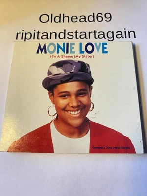 Monie Love: It's A Shame (My Sister) (CD-Maxi Single, HipHop, 1991) very good - Image 1 of 2