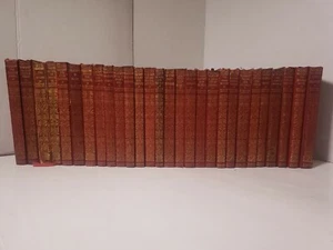 Rudyard Kipling Pocket Edition 1920er Jahre Doubleday rotes Leder Menge 28  - Bild 1 von 12