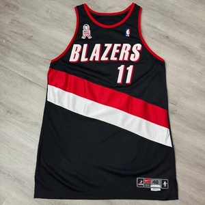 Pro Cut ARVYDAS SABONIS Portland Trail Blazers Jersey Nike 9/11 Authentic Team - Picture 1 of 8