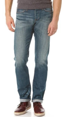 3x1 M4 Selvedge Men’s Classic Straight Jeans in Bond MADE IN USA $345 NEW 32x34 - Image 1 of 4