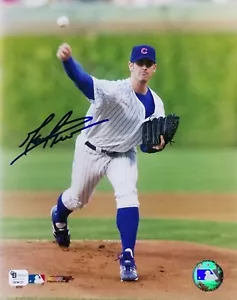 Mark Prior signed 8x10 photo ACTION - autographed - Chicago Cubs, GAI COA, auto - Picture 1 of 1
