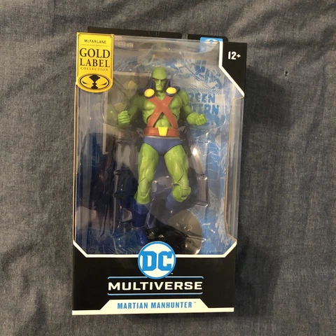 McFarlane DC Multiverse Martian Manhunter DC Classics Gold Label Action Figure Cover