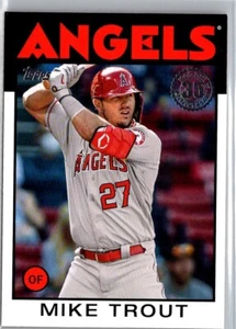 2021 Topps 1986 Redux Mike Trout #86B-1 - Picture 1 of 2