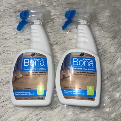 Bona Hardwood Floor Cleaner Oxygenated For PowerPlus 22 FL OZ  2 Spray Bottles - Image 1 of 4