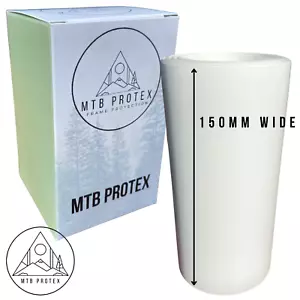 Nastro elicottero 150 mm x 1 m, 2 m, 3 m - nastro di protezione telaio bicicletta - lucido trasparente - Foto 1 di 10