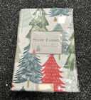 Benson Mills Tablecloth Christmas Trees New 60”x104” Oblong