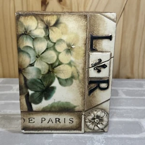 Sid Dickens Memory Block Tile T-85 Hydrangea Paris 2001 Wall Decor Retired - Picture 1 of 6