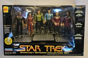 Star Trek Starfleet Officers COLLECTORS SET 1994 ACTION FIGURES Playmates 6190 - Picture 1 of 6