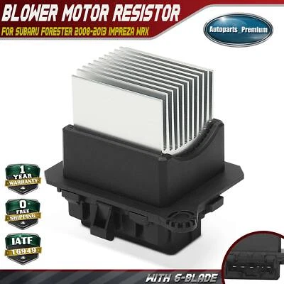 Resistencia del motor del soplador del calentador para Subaru Forester 2008-2013 Impreza 2008-2014 WRX Foto 1 de 4