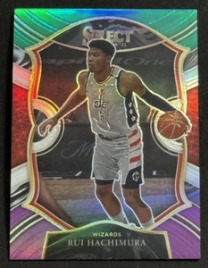 2020-21 Panini Select Rui Hachimura Green White Purple Prizm #13 - Bild 1 von 2