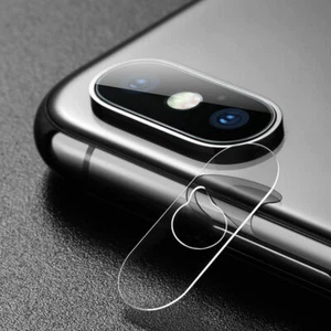 Cover protezione vetro temperato obiettivo fotocamera posteriore trasparente per iPhone X XS MAX - Foto 1 di 1