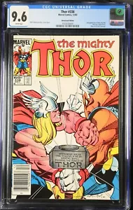 The Mighty Thor #338 CGC 9.6 2. App. Beta Ray Bill & Newsstand Ed. - 4555038009 - Bild 1 von 2