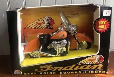 Indian motorcycle toy Funrise Orange Kmart Rare - Image 1 of 4