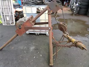 VINTAGE HARVEY FROST RECOVERY CRANE JIB MK1 LAND ROVER BREAKDOWN RECOVERY - Picture 1 of 11