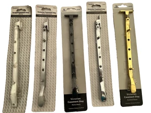 sandleford casement stay various colours brass , chrome , black, white 250mm - Picture 1 of 1