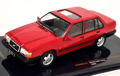 VOLVO 940 TURBO 1990 Metallic Red IXO CLC498N 1:43 Die Cast Metal - Image 1 of 4