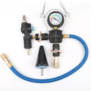 Car Radiator Vacuum Pump Coolant Replacement Tool Filler Antifreeze Pump Set - Picture 1 of 12