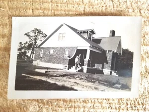 MR & MRS CRAWFORD NEW HOUSE, SEPTEMBER 1937.VTG 4,6" x 2,8" FOTO*SP5 - Bild 1 von 3