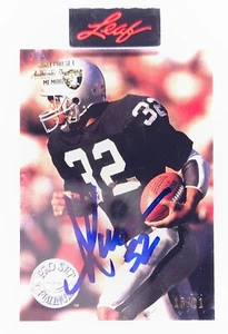1991 Pro Set Marcus Allen On Card Auto SSP 15/21 - L.V. Raiders - Picture 1 of 2