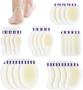 24Pcs Blister Pads Blister Bandages for Feet, Blister Prevention Gel Pads Bliste - Picture 1 of 12