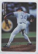 1992 Mother's Cookies Nolan Ryan 7 No-Hitters Food Issue Nolan Ryan #6 HOF