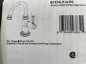 Grifo de bebidas Brizo 61374LF-H-PC Rook InstaHot cromo pulido - Imagen 1 de 2
