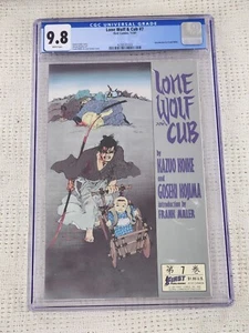 Lone Wolf And Cub #7 1987 CGC 9.8 White Pages First Comics Frank Miller Koike! - Picture 1 of 8