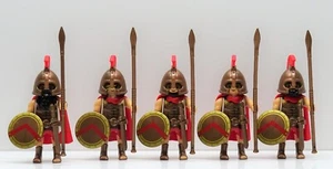 5 x KRIEGER SPARTA PLAYMOBIL zu Spartiaten Leonidas 300 vs. Xerxes 70949 TOP RAR - Picture 1 of 10