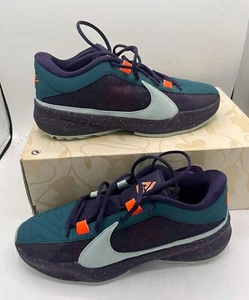 Größe 11,5 Herren Nike Zoom Freak 5 Geode türkis/jade Giannis Basketballschuhe NEU - Bild 1 von 5