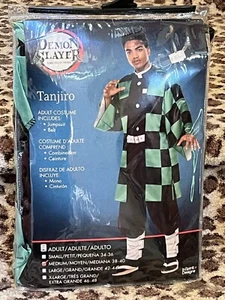 Demon Slayer Tanjiro Halloween-Kostüm in Erwachsenengröße - neu im Paket - Bild 1 von 3
