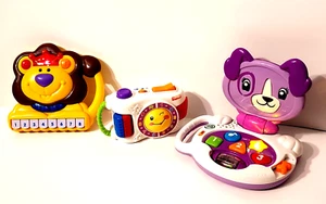 Leap Frog Kids Paw Patrol Electronic Computer. Fisher Price Camera & Lion Piano - Picture 1 of 23