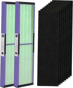 2Pc True HEPA Filter C + 8 Carbon Replace for Ger Guardian Air Purifier FLT5111 - Picture 1 of 12