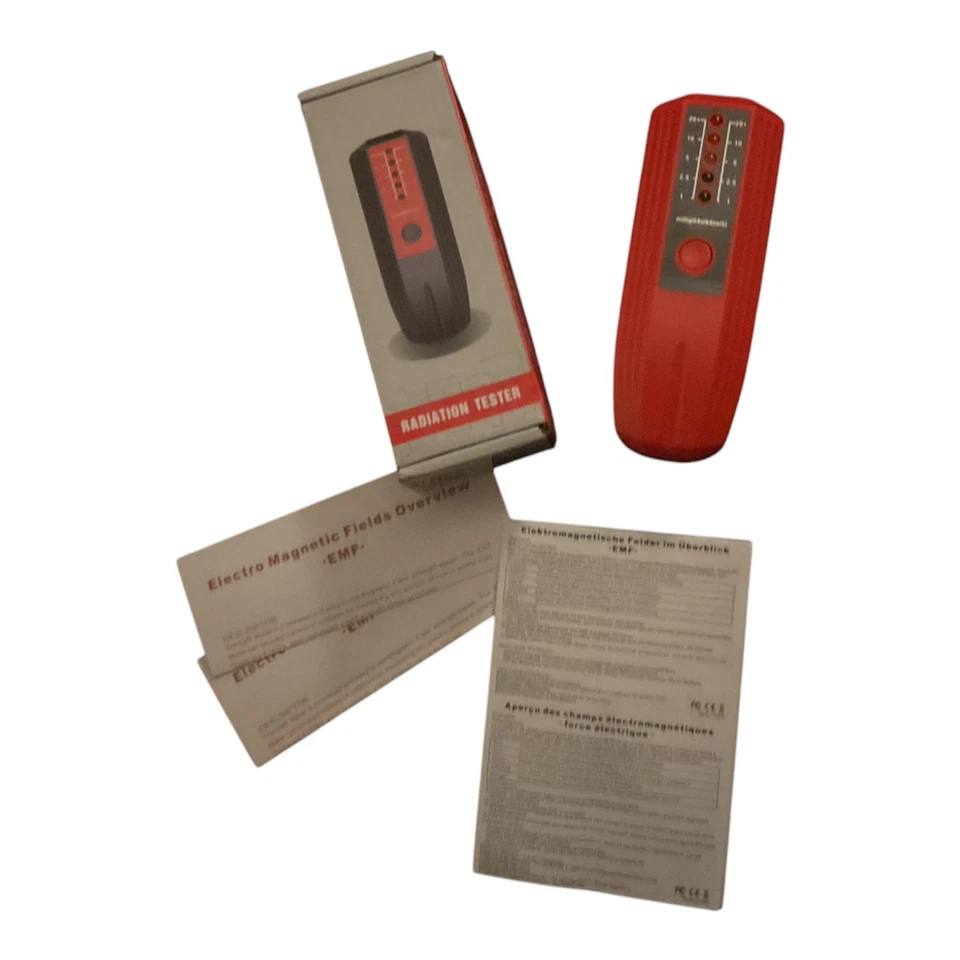 Tragbarer Strahlungsdetektor Tester Elektromagnetischer Geigerzähler 1 Stück - Bild 1 von 1