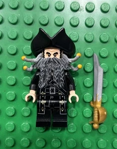 LEGO Pirates of the Caribbean Blackbeard Minifigure poc007 4195 - Picture 1 of 2