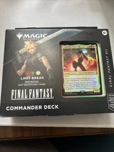 Magic the Gathering Final Fantasy Commander Deck Cloud Limit Break NEW MTG FF - Picture 1 of 6