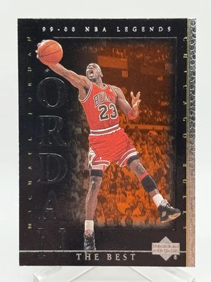 Michael Jordan 1999-00 Upper Deck NBA Legends #89 HOF GOAT - Image 1 of 4