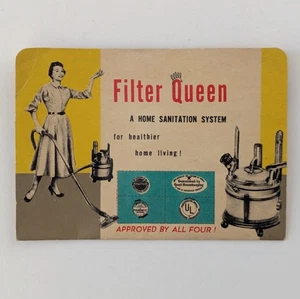 Filter Queen Home Sanitation System Sewing Needle Book c1950s Advertising Promo - Picture 1 of 4
