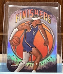 2024-25 Topps Finest #F-1 Shai Gilgeous-Alexander Finishers refractor troquelado - Imagen 1 de 1
