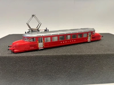 Vagón eléctrico Marklin 3125 SBB RCe 2/4 "Roter Pfiel" / "Flecha Roja" - HO Foto 1 de 4