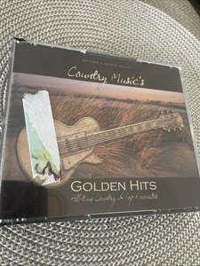 HITS DORADOS DE MÚSICA COUNTRY / VARIOS ARTISTAS - Raro JUEGO DE CAJA DE 4 CD - Imagen 1 de 4