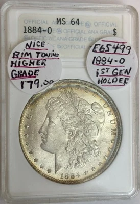 18840 Morgan Silver Dollar Ch Bu + - Image 1 of 4
