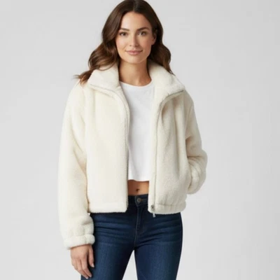 Women's JOUJOU Teddy Jacket M - Image 1 of 4