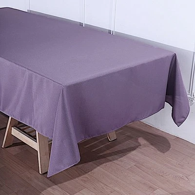 5 AMETHYST 60x102 RECTANGLE POLYESTER TABLECLOTHS Wedding Catering Supplies - Image 1 of 4