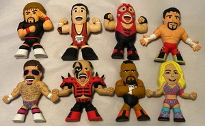 Lot x8 Micro Brawlers AEW WWE Taz, Joey Ryan, Big Van, Hawk, Colt Cabana+++ - Picture 1 of 9