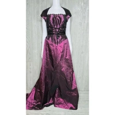 Vintage handmade purple renaissance/ Victorian dress Halloween costume cosplay - Image 1 of 4